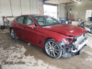2022 Genesis G70 2.0T with VIN KMTG34TA5NU091818, listed as a Copart auction lot 54402744 with 31,531 mi miles and Salvage Title. Bid and sale history available at carsss.com. Image 4.