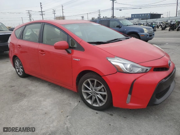 2016 Toyota Prius v Two with VIN JTDZN3EU0GJ049550, listed as a Copart auction lot 50940345 with 161,776 mi miles and Salvage Title. Bid and sale history available at carsss.com. Image 4.