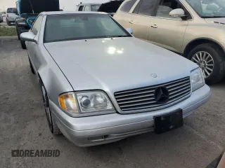 2000 Mercedes-Benz SL-Class with VIN WDBFA68F5YF193661, listed as a Copart auction lot 76386784 with 0 mi miles and Salvage Title. Bid and sale history available at carsss.com. Image 5.