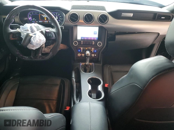 2023 Ford Mustang GT with VIN 1FA6P8CF4P5306612, listed as a Copart auction lot 56597835 with 15,216 mi miles and Salvage title. Bid and sale history available at DreamBid. Image 8.