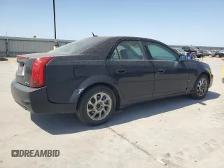 2006 Cadillac CTS with VIN 1G6DM57T560183300, listed as a Copart auction lot 50091535 with 0 mi miles and Salvage Title. Bid and sale history available at carsss.com. Image 3.