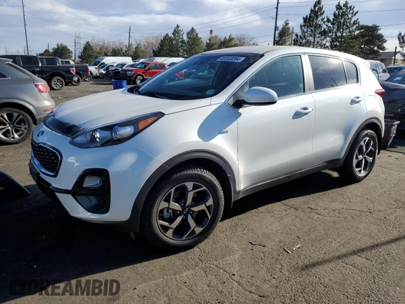 2022 Kia Sportage LX with VIN KNDPMCAC7N7955180, listed as a Copart auction lot 85560064 with 30,781 mi miles and Clean Title. Bid and sale history available at carsss.com. Image 1.
