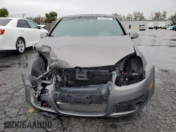 2007 Volkswagen GTI with VIN WVWEV71K97W224200, listed as a Copart auction lot 49146895 with 216,370 mi miles and Salvage title. Bid and sale history available at DreamBid. Image 5.