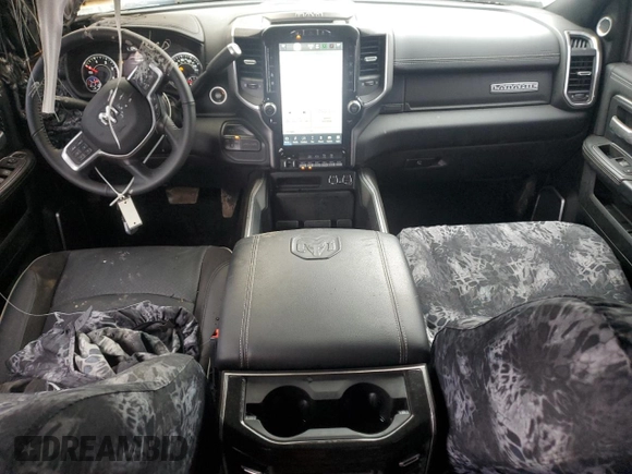 2022 Ram 2500 Laramie with VIN 3C6UR5FL7NG267832, listed as a Copart auction lot 45134075 with 26,755 mi miles and Salvage title. Bid and sale history available at DreamBid. Image 8.