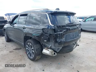 2021 Jeep Grand Cherokee Overland with VIN 1C4RJKDG2M8132417, listed as a IAAI auction lot 42108830 with 38,092 mi miles and . Bid and sale history available at DreamBid. Image 6.