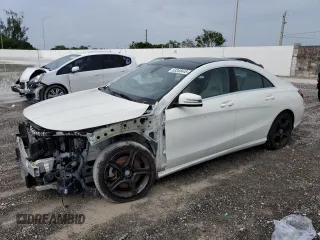 2018 Mercedes-Benz CLA 250 with VIN WDDSJ4EB5JN608095, listed as a Copart auction lot 63348445 with 47,691 mi miles and Non repairable. Bid and sale history available at DreamBid. Image 1.