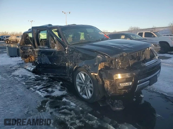 2016 Ford Expedition EL Platinum with VIN 1FMJK1MT8GEF52136, listed as a Copart auction lot 88994755 with 0 mi miles and Salvage Title. Bid and sale history available at carsss.com. Image 14.