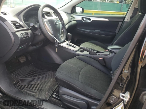 2014 Nissan Sentra SR with VIN 3N1AB7AP5EY277830, listed as a Copart auction lot 52633165 with 125,267 mi miles and Salvage Title. Bid and sale history available at DreamBid. Image 7.