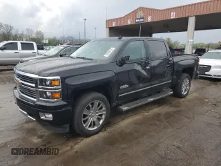 2014 Chevrolet Silverado 1500 High Country with VIN 3GCUKTEC6EG428559, listed as a Copart auction lot 54586165 with 69,442 mi miles and Salvage Title. Bid and sale history available at DreamBid. Image 1.