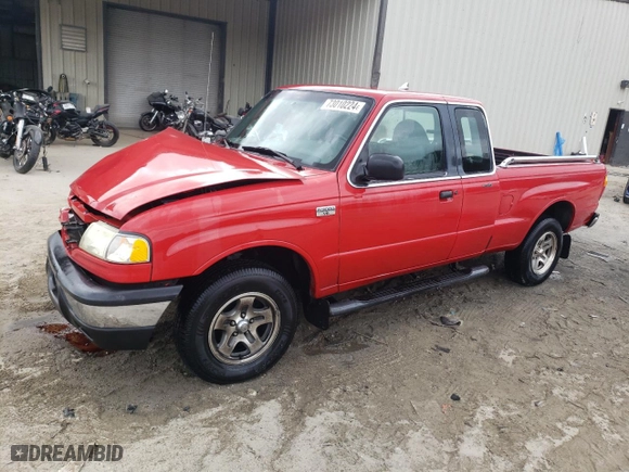 2003 Mazda B-Series 2WD Truck SE with VIN 4F4YR46V93TM12186, listed as a Copart auction lot 73010224 with 76,731 mi miles and Salvage Title. Bid and sale history available at carsss.com. Image 1.