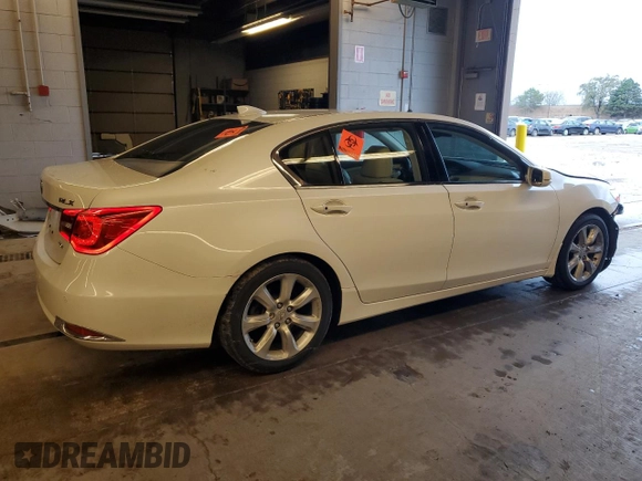 2014 Acura RLX Advance с VIN JH4KC1F96EC800303, выставлен на аукционе Copart как лот 79109624 с пробегом 167 868 миль миль и Списание • Salvage title. История ставок и продаж доступна на DreamBid. Изображение 3.