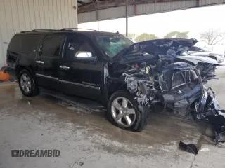 2013 Chevrolet Suburban LTZ with VIN 1GNSCKE00DR188905, listed as a Copart auction lot 46224845 with 212,260 mi miles and Salvage Title. Bid and sale history available at carsss.com. Image 4.