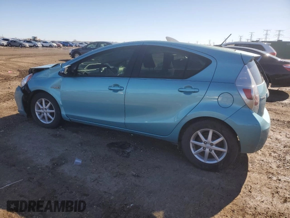 2012 Toyota Prius One with VIN JTDKDTB30C1023430, listed as a Copart auction lot 48027695 with 90,728 mi miles and Salvage Title. Bid and sale history available at DreamBid. Image 2.