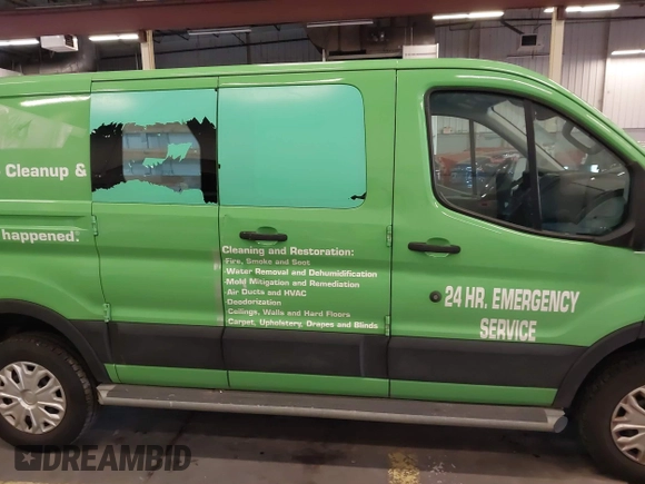 2019 Ford Transit with VIN 1FTYR1ZM8KKB20494, listed as a IAAI auction lot 41280037 with 67,852 mi miles and . Bid and sale history available at DreamBid. Image 13.
