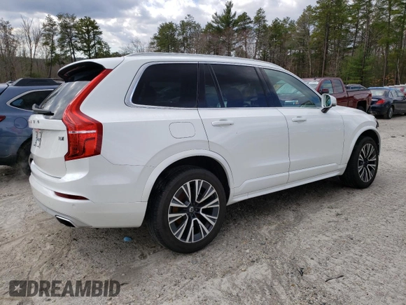 2020 Volvo XC90 Momentum with VIN YV4A221K3L1537726, listed as a Copart auction lot 48919765 with 60,763 mi miles and Salvage title. Bid and sale history available at DreamBid. Image 3.