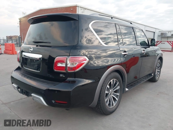 2018 Nissan Armada Platinum with VIN JN8AY2ND3J9050428, listed as a IAAI auction lot 41569768 with 128,904 mi miles. Bid and sale history available at carsss.com. Image 4.