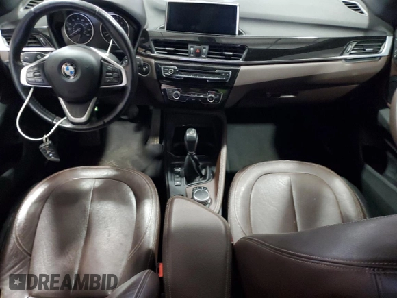 2017 BMW X1 xDrive28i with VIN WBXHT3C38H5F81270, listed as a Copart auction lot 49447865 with 185,048 mi miles and Clean Title. Bid and sale history available at carsss.com. Image 8.
