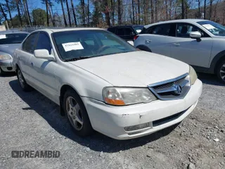 2003 Acura TL with VIN 19UUA56653A080628, listed as a IAAI auction lot 41821082 with 180,994 mi miles. Bid and sale history available at carsss.com. Image 1.