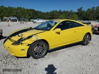 2002 Toyota Celica GT with VIN JTDDR32T520124042, listed as a Copart auction lot 73662324 with 249,049 mi miles and Salvage Title. Bid and sale history available at carsss.com. Image 1.