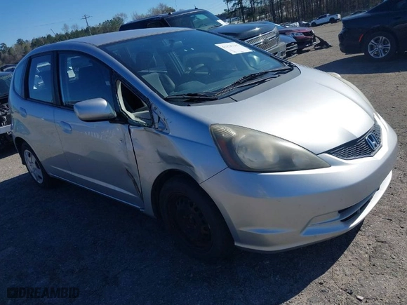 2013 Honda Fit with VIN JHMGE8H35DC073946, listed as a IAAI auction lot 41834130 with 173,018 mi miles. Bid and sale history available at carsss.com. Image 1.