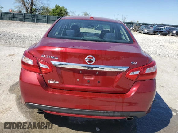 2017 Nissan Altima SV with VIN 1N4AL3AP1HC475424, listed as a Copart auction lot 52904135 with 84,381 mi miles and Salvage Title. Bid and sale history available at carsss.com. Image 6.
