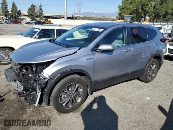 2020 Honda CR-V EX with VIN 7FART6H58LE011954, listed as a Copart auction lot 46281645 with 21,015 mi miles and Salvage Title. Bid and sale history available at DreamBid. Image 1.