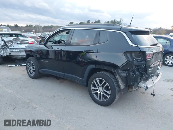 2018 Jeep Compass Altitude with VIN 3C4NJDBB9JT115080, listed as a IAAI auction lot 40751109 with 104,129 mi miles and . Bid and sale history available at carsss.com. Image 3.
