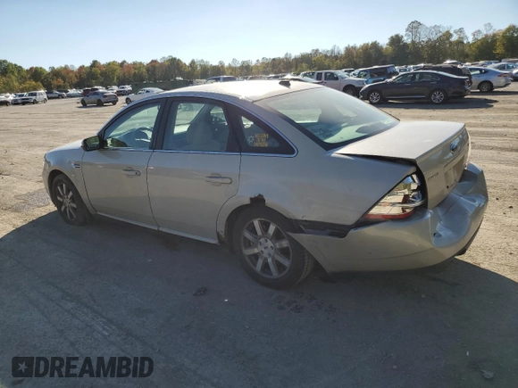 2008 Ford Taurus SEL with VIN 1FAHP24W98G130604, listed as a Copart auction lot 75178344 with 104,926 mi miles and Salvage Title. Bid and sale history available at carsss.com. Image 2.