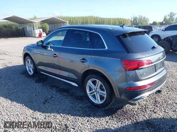 2021 Audi Q5 Premium with VIN WA1G2AFY4M2044986, listed as a IAAI auction lot 42073573 with 58,388 mi miles and . Bid and sale history available at DreamBid. Image 3.