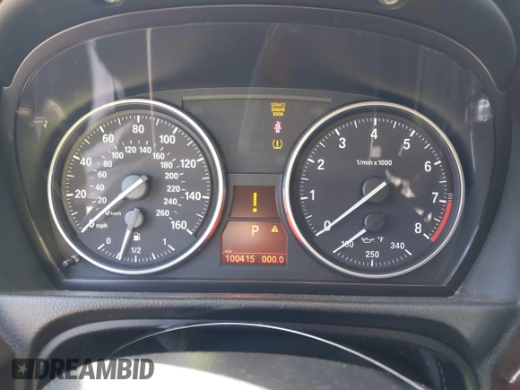 2012 BMW 3 Series 328i with VIN WBAKE5C54CE756031, listed as a IAAI auction lot 41667753 with 100,415 mi miles and . Bid and sale history available at carsss.com. Image 7.