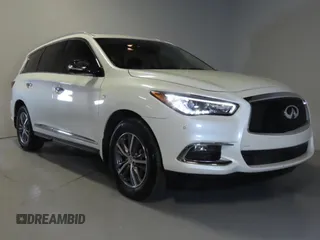 2020 Infiniti QX60 Luxe with VIN 5N1DL0MN8LC518757, listed as a Copart auction lot 48989515 with 25,738 mi miles and Salvage Title. Bid and sale history available at DreamBid. Image 1.