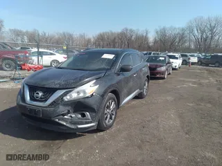 2017 Nissan Murano S with VIN 5N1AZ2MG7HN132163, listed as a IAAI auction lot 41701606 with 170,210 mi miles. Bid and sale history available at carsss.com. Image 17.