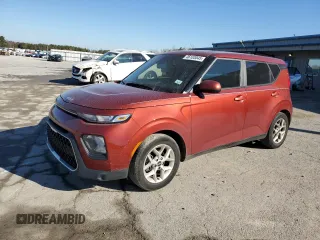 2022 Kia Soul LX with VIN KNDJ23AU0N7837461, listed as a Copart auction lot 46103045 with 47,759 mi miles and Salvage Title. Bid and sale history available at carsss.com. Image 1.