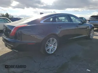 2017 Jaguar XJ with VIN SAJWJ2GD0H8W07154, listed as a Copart auction lot 42090375 with 66,546 mi miles and Salvage Title. Bid and sale history available at carsss.com. Image 3.