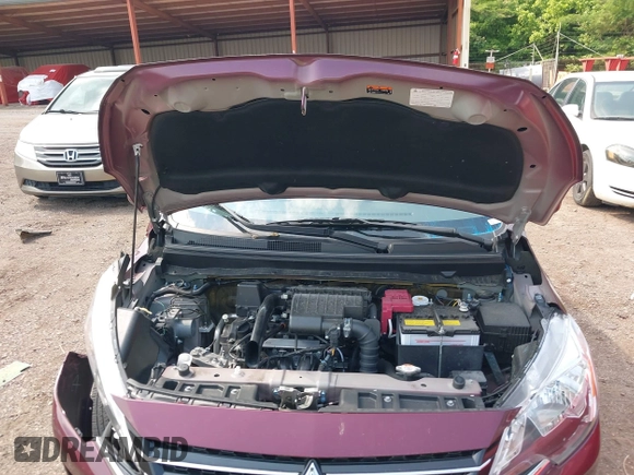 2024 Mitsubishi Mirage ES z VIN ML32AUHJ0RH024469, wystawiony jako IAAI lot #42394732 z przebiegiem 12 869 mil mil oraz . Historia ofert i sprzedaży dostępna na DreamBid. Obrazek 10.
