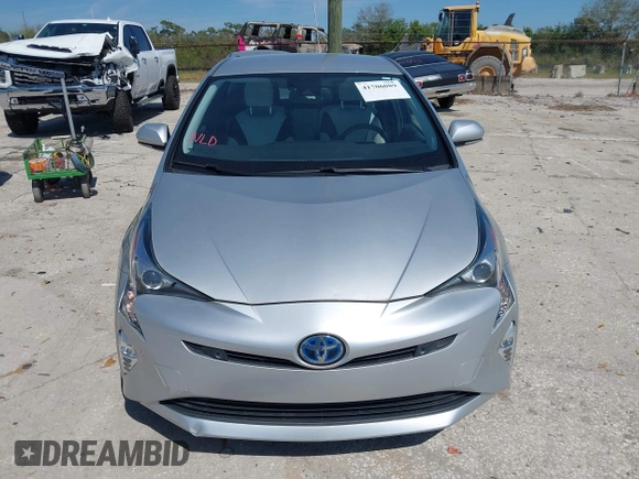 2017 Toyota Prius Two with VIN JTDKARFU7H3047752, listed as a IAAI auction lot 41706089 with 45,391 mi miles. Bid and sale history available at carsss.com. Image 12.