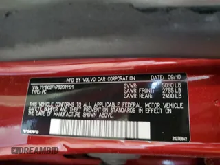 2011 Volvo S60 z VIN YV1902FH7B2011191, wystawiony jako Copart lot #56367285 z przebiegiem 152 581 mil mil oraz Szkoda całkowita • Salvage title. Historia ofert i sprzedaży dostępna na DreamBid. Obrazek 12.