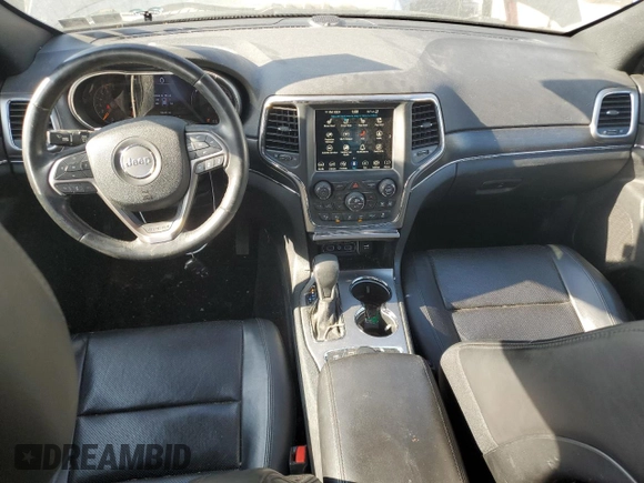 2018 Jeep Grand Cherokee Limited with VIN 1C4RJFBT0JC189621, listed as a Copart auction lot 79649124 with 50,222 mi miles and Salvage title. Bid and sale history available at DreamBid. Image 8.