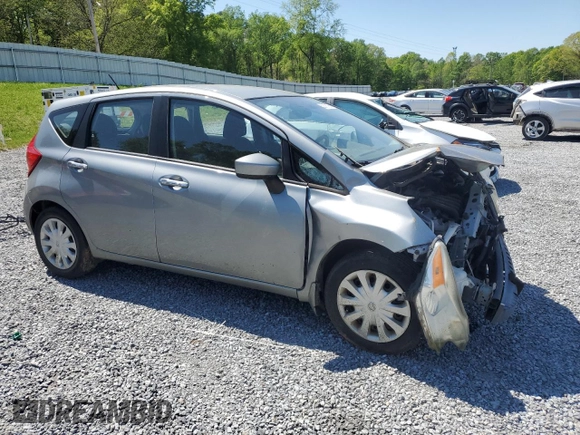 2015 Nissan Note SV with VIN 3N1CE2CP0FL436056, listed as a Copart auction lot 52378195 with 156,383 mi miles and Salvage Title. Bid and sale history available at DreamBid. Image 4.
