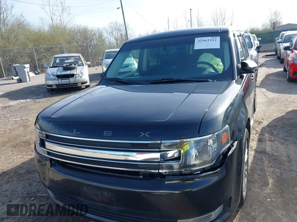 2013 Ford Flex SEL with VIN 2FMGK5C8XDBD19607, listed as a IAAI auction lot 41962211 with 212,654 mi miles. Bid and sale history available at carsss.com. Image 12.