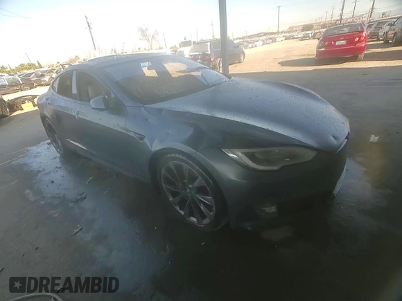 2018 Tesla Model S 75D with VIN 5YJSA1E48JF254615, listed as a Copart auction lot 49901715 with 109,694 mi miles and Salvage title. Bid and sale history available at DreamBid. Image 11.