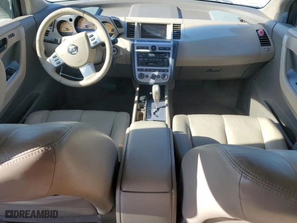 2004 Nissan Murano SL with VIN JN8AZ08T84W207591, listed as a Copart auction lot 89176425 with 182,127 mi miles and Salvage Title. Bid and sale history available at carsss.com. Image 8.