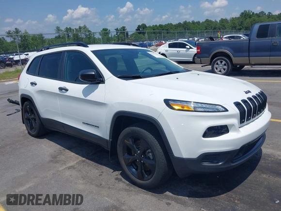 2016 Jeep Cherokee Sport with VIN 1C4PJLAB1GW336793, listed as a IAAI auction lot 42437118 with 8,424 mi miles and . Bid and sale history available at DreamBid. Image 1.