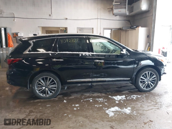 2019 Infiniti QX60 Pure с VIN 5N1DL0MM9KC520393, выставлен на аукционе IAAI как лот 41542728 с пробегом 85 047 миль миль и . История ставок и продаж доступна на DreamBid. Изображение 14.
