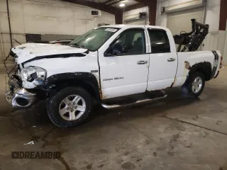 2007 Dodge 1500 SLT с VIN 1D7HU182X7S254659, выставлен на аукционе Copart как лот 60169405 с пробегом 161 032 миль миль и Списание • Salvage title. История ставок и продаж доступна на DreamBid. Изображение 1.