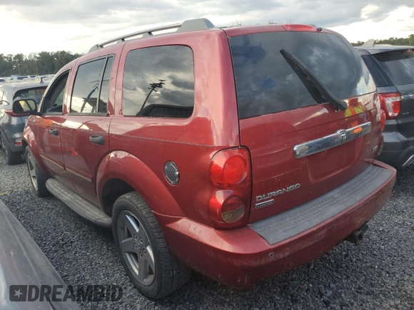 2007 Dodge Durango Limited with VIN 1D8HD58237F553552, listed as a Copart auction lot 74030204 with Not provided miles and Salvage title. Bid and sale history available at DreamBid. Image 2.