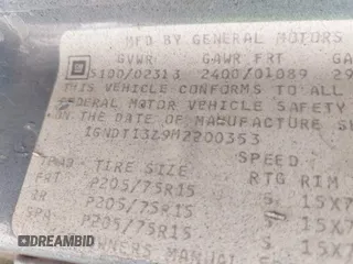 1991 Chevrolet Blazer с VIN 1GNDT13Z9M2200353, выставлен на аукционе IAAI как лот 42747066 с пробегом 145 333 миль миль и . История ставок и продаж доступна на DreamBid. Изображение 9.