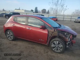 2015 Nissan LEAF SV with VIN 1N4AZ0CP3FC325967, listed as a Copart auction lot 70502122 with 30,502 mi miles. Bid and sale history available at carsss.com. Image 4.