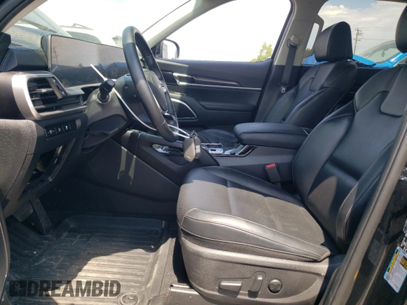 2024 Kia Telluride S with VIN 5XYP6DGC0RG525183, listed as a Copart auction lot 59919695 with 22,715 mi miles and Salvage title. Bid and sale history available at DreamBid. Image 7.
