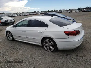 2015 Volkswagen CC R-Line with VIN WVWBP7AN9FE816661, listed as a Copart auction lot 76229534 with 91,489 mi miles and Salvage Title. Bid and sale history available at carsss.com. Image 2.